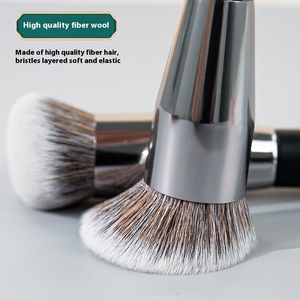 Brocha de base en forma de gota de cabeza oblicua grande brocha de maquillaje de cara suave para corrector de crema BB herramientas de maquillaje de <span class=keywords><strong>ojos</strong></span> no comer polvo - Product Image 3