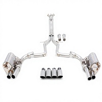 Tuyau d'échappement personnalisé OEM pour Porsche Cayman//987/981/718/GT2/GT3//RS/970/971/976 Série Acier inoxydable 304/Titane