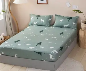 Buona vendita letto copre gruppi di fogli letto di lusso 100% Poliestere copriletto king size