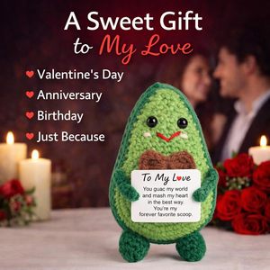 Boutons de manchette amusants pour <span class=keywords><strong>la</strong></span> Saint-Valentin, style sportif, design avocat au crochet, faits à <span class=keywords><strong>la</strong></span> main pour lui, elle, petit ami, petite amie, mari - Product Image 2