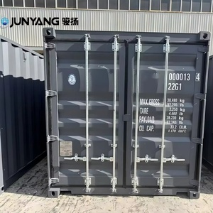 ตู้คอนเทนเนอร์ขนส่งสินค้าแบบแห้ง ขนาด 20 ฟุต มาตรฐานเหล็ก ยี่ห้อ JUNYANG รับรองโดย CSC ความจุ 33.2 ลูกบาศก์เมตร รุ่น 20GP สำหรับจัดเก็บสินค้า ขายส่งทั้งแบบใหม่และมือสอง - Product Image 1