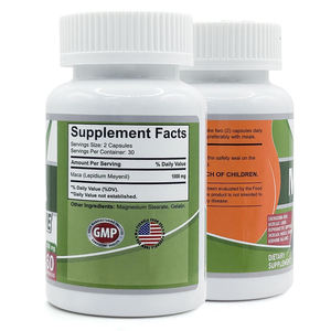 Nhãn hiệu riêng của nam giới bổ sung viên nang Maca cộng với mạnh mẽ mlan tăng cường sức mạnh Đen Maca gốc chiết xuất phụ nữ mang thai - Product Image 4