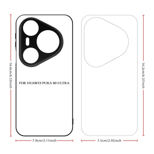 Per <span class=keywords><strong>Huawei</strong></span> Pura 80/Pro/Ultra sublimazione 2D TPU <span class=keywords><strong>custodia</strong></span> del telefono; 2D TPU Cover in bianco per il trasferimento di calore con Design personalizzato - Product Image 4