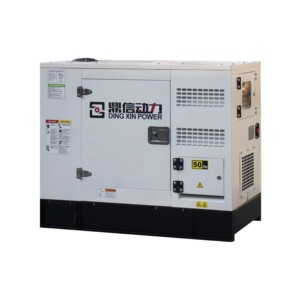 맞춤형 60dB 슈퍼 사일런트 디젤 발전기 15kw 20KVA 30KVA 소형 가정용 지능형 자체 시동 3 상 발전기 세트 - Product Image 1