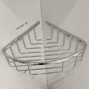 Estante <span class=keywords><strong>de</strong></span> artículos CLASIKAL, estante <span class=keywords><strong>de</strong></span> ducha <span class=keywords><strong>de</strong></span> esquina montado en la pared para baño <span class=keywords><strong>de</strong></span> lujo, acero inoxidable 304, <span class=keywords><strong>moda</strong></span> moderna pulida - Product Image 5