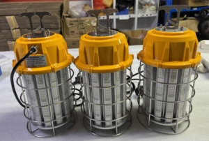 Éclairage de travail portable à 360 degrés, chantier de construction, éclairage temporaire, IP65 étanche, garantie 5 ans, lampes de travail LED 150W - Product Image 6