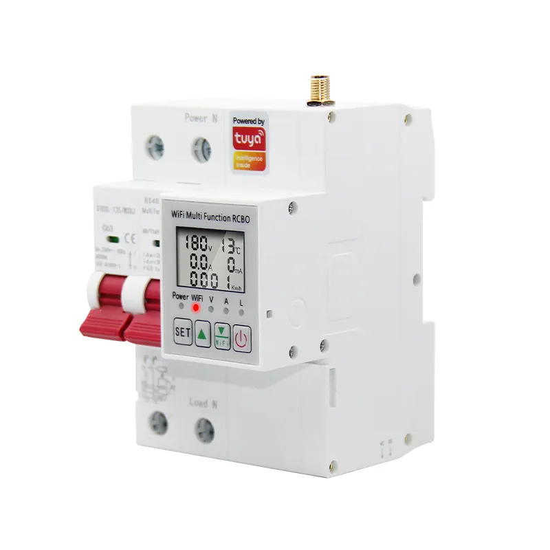 Hot selling wifi smart circuit breaker ameca with low price