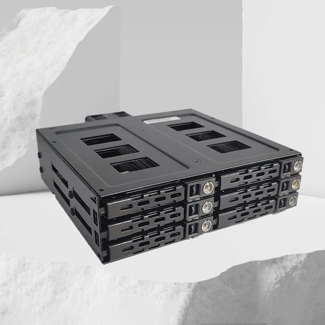 6*2.5-inch SSD to 5.25-inch Optical Drive SAS Hard Drives and SATA Hard Drives