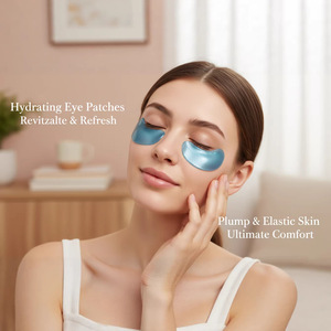 Masque pour les yeux à l'acide hyaluronique et au collagène 200g, patch anti-rides pour les yeux, hydratation intense, raffermissant, hydratant - Product Image 3