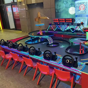 Special Mini Kart Racing <b>Game</b> <b>Machine</b> for Children Commercial Use Indoor Playground with 6 People Racing - Product Image 1