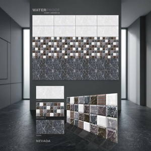 Azulejos de pared de cerámica de inyección de tinta de la mejor calidad, 30x60cm, mármol mate esmaltado de 12x24, aspecto de baño bien diseñado a bajo precio, 300x600mm - Product Image 2