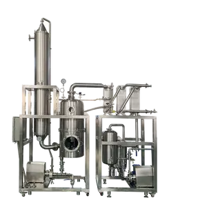 Valuen符合GMP的降膜蒸发器真空浓缩器，用于散装溶液浓缩和溶剂回收