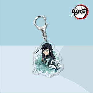 Porte-clés en acrylique personnalisé KAWAII, personnage de dessin animé <span class=keywords><strong>Demon</strong></span> <span class=keywords><strong>Slayer</strong></span>, très vendu - Product Image 3