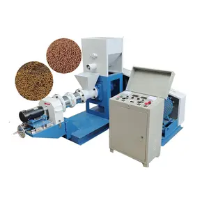 Factory Sale Fish Food Production Line Floating Fish Feed Pellet Making Machine Sinking Pet Feed Extruder Machine