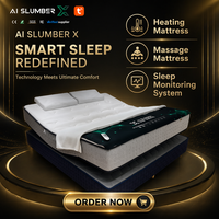 Tuya Smart WiFi Verstellbare Bettmatratze Elektrisches Smart-Sleep-System Massage-Heizmatratze Zero-Gravity Smart-Matratze