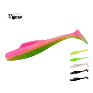 Señuelo Flotante T-Tail de TPR Suave, Cebo Artificial de Cola de Paleta de 4-12cm para Perca, Lubina y Pesca Ligera <span class=keywords><strong>en</strong></span> Agua Dulce - ¡Gran Venta! - Product Image 1