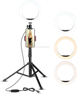 10'' LED selfie ring/curve light with Tripod Live Stream video Tiktok Instagram Vlog Twitter - Product Image 2