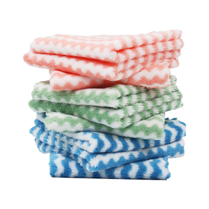 Chiffon de nettoyage en microfibre haute densité personnalisé, lingettes de table imprimées en couleur, torchons de cuisine pour un nettoyage durable - Product Image 1