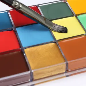 20 colores pintura al óleo pintura facial y arte corporal pintura corporal para niños y personas