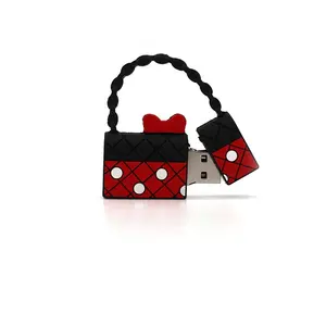 New Arrival Pen Flash Drive 4GB 8GB 16GB 32GB 64GB Disk Thumbdrive USB 2.0 Cartoon Lovely Women Bag Gift Pendrives