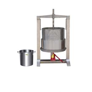 Presse-agrumes manuelle hydraulique en acier inoxydable Manor, petite presse à fruits pour agrumes, raisins, myrtilles, mûres - Product Image 2