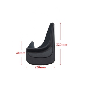Accesorios de coche Universal Fácil instalación Guardabarros Rueda Protector contra salpicaduras Guardabarros Fabricantes - Product Image 4