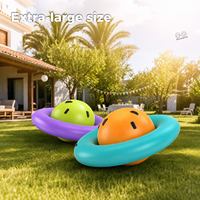 Pursuefree Dôme Gonflable Rocker Bouncer, Utilisation Double Eau & Terre, Matériau Épaissi, Jouet Gonflable pour Enfants, Balle Rebondissante, Jouet Aquatique