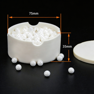 Creuset en corindon-alumine 95, haute température, résistant à la corrosion, conception à fentes personnalisable - Product Image 4