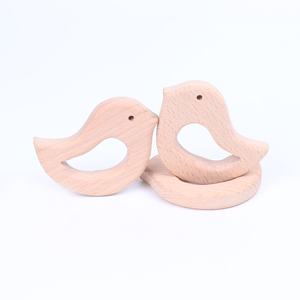 Gros BRICOLAGE <span class=keywords><strong>Oiseau</strong></span> En <span class=keywords><strong>Bois</strong></span> de Hêtre <span class=keywords><strong>dentition</strong></span> pour Animaux jouets à croquer, <span class=keywords><strong>Anneau</strong></span> De <span class=keywords><strong>Dentition</strong></span> Mâcher Jouet - Product Image 2