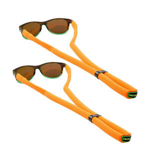 Sangle de cou de retenue de lunettes imprimée personnalisée sangle de lunettes de soleil flottante en mousse réglable de plage pour grand temple - Product Image 2