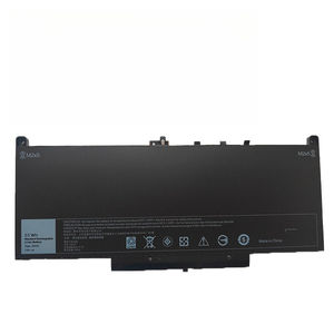 Batería para portátil J60J5 para Dell Latitude E7270 E7470 MC34Y 55Wh, batería de repuesto CE RoHS, alta calidad, venta al por mayor - Product Image 1