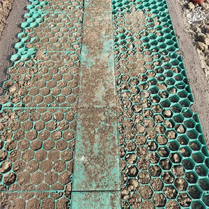 Tapis de Protection du sol en plastique PE robuste piste <span class=keywords><strong>rigide</strong></span> de route temporaire CNC panneau moulé divers 500*500*50mm - Product Image 5