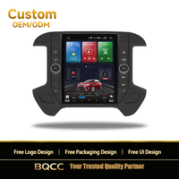 Autoradio Android 13 BQCC 12,1 pouces pour Chevrolet Silverado GMC 2014-2018 |   CarPlay et Android Auto sans fil, Bluetooth 5.1, unité principale GPS
