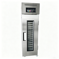 Gabinete de Fermentación en Frío de 18L con Temporizador Inteligente, Fermentadora Refrigerada de Masa 220V, 1 Año de Garantía para Panadería y Pastelería