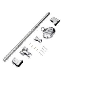 61cm Salle <span class=keywords><strong>De</strong></span> Bains Pomme <span class=keywords><strong>De</strong></span> <span class=keywords><strong>Douche</strong></span> <span class=keywords><strong>Support</strong></span> Riser <span class=keywords><strong>Support</strong></span> Chrome Réglable <span class=keywords><strong>Douche</strong></span> Riser Rail Ensemble <span class=keywords><strong>Douche</strong></span> <span class=keywords><strong>Barre</strong></span> Coulissante - Product Image 4