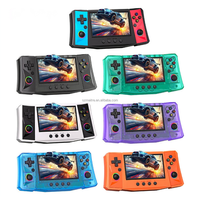 Consoles de jeux portables S Classic R50 Ultra, batterie 4000 mAh, machine de jeux vidéo, boîte de jeux rétro Linux, lecteurs de jeux vidéo 4,5 pouces