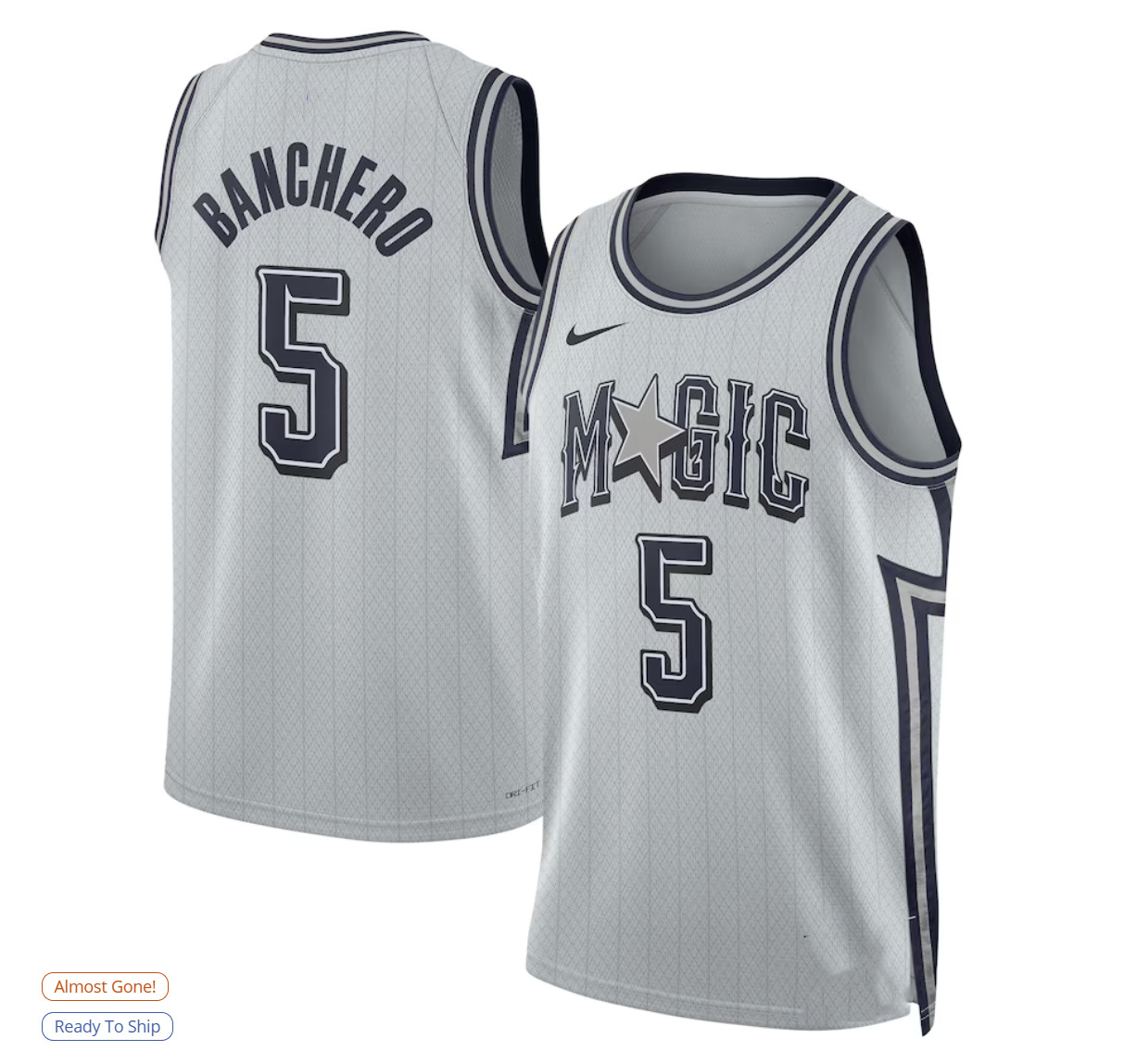 2025 Season #5 Gray City Edition Jersey