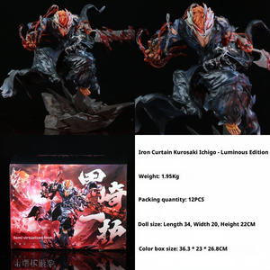 Figurine d'action en PVC Bleach Kurosaki Ichigo Hollow <span class=keywords><strong>Ulquiorra</strong></span> Cifer, jouet de dessin animé, version Q pour les garçons collectionneurs - Product Image 4