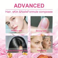 Comprimés de beauté anti-âge au collagène et à la vitamine C, très demandés, pour adultes : éclaircissement de la peau, ongles forts, cheveux épais, soutien immunitaire