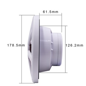 Accessoires pour bateaux, haut-parleur audio pour yacht et bateau H-054, 6,5 pouces, pleine gamme, pour voiturette de golf, moto, étanche IP66 - Product Image 1