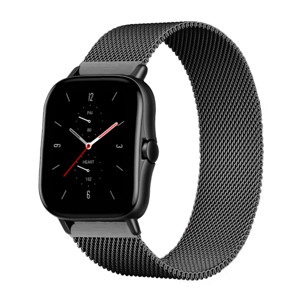 20mm/22mm Magnetic band For Amazfit GTS/2/2e/GTS2 Mini/GTR 42mm/47mm/GTR2/2e/stratos 2/3 Metal Watch Bracelet