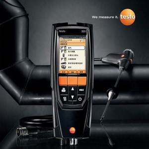 Analyseur de gaz de combustion Testo 320, testeur de CO et d'O2, 0-4000 ppm, mesureur d'efficacité de combustion pour chaudières - Product Image 5