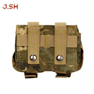 JSH 1000D Nylon Outil Munitions Sac Molle Tactique Double Main <span class=keywords><strong>Grenade</strong></span> <span class=keywords><strong>Frag</strong></span> Pouch pour Tactique Gilet Accessoire CS Jeu - Product Image 3