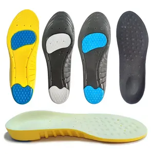 Bellek köpük ortopedik silika jel ayakkabı astarı, spor koşu atletik basketbol ayakkabısı tabanlık pedleri ekler ağrı kesici HA00216