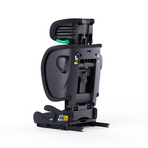 Siège auto rehausseur pour bébé avec Isofix, utilisation orientée vers l'avant, 5 positions inclinables, support de tête pour bébé, facile à utiliser, idéal pour les voyages - Product Image 2