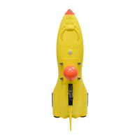 Bateau de pêche en eau salée N8 GPS avec télécommande, portée 500m, en HDPE, capacité de charge 4kg, pour la pêche en bord de mer et la pêche en surf