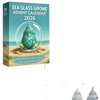 Nouveau produit transfrontalier : Calendrier de l'Avent artisanal en acrylique 2026 avec une surprise chaque jour