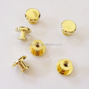 הסיטונאי עור מסמרות פליז כפתור פליז שטוח ראש - Product Image 2