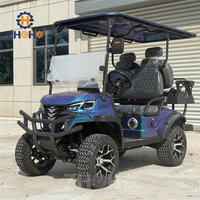 La nouvelle voiturette de golf à essence 4 places la plus vendue est équipée d'un moteur de 400 cm3 et convient à la plage