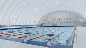 Customization Multifunctional Outdoor Inflatable Building Air Supported Structure Big Inflatable Sports <b>Tent</b> - Product Image 5